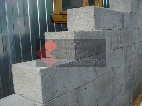 Характеристики и свойства строительных блоков из бетона