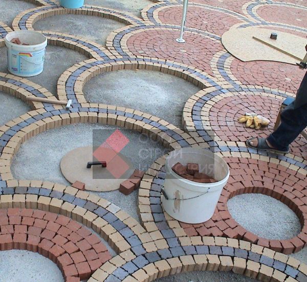 Укладка тротуарной плитки в Истре Укладка тротуарной плитки в Истре